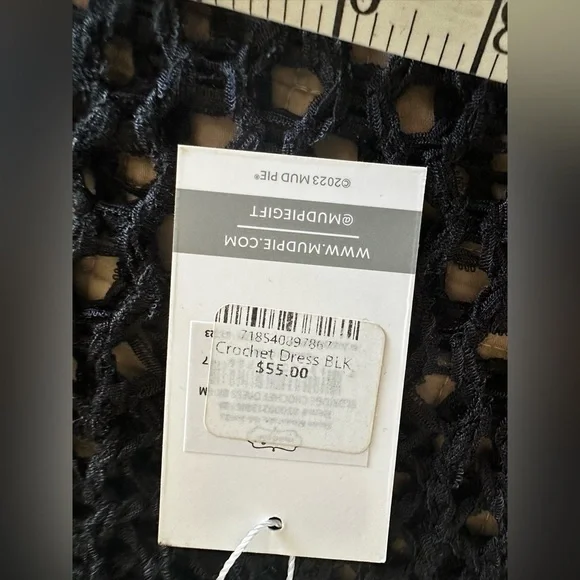 Mudpie Crocheted Maxi Dress NWT - Picture 8 of 12